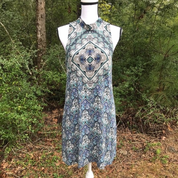 American Eagle Outfitters Geometrical Design Dress Size M - Picture 2 of 10